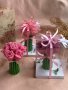 Ръчно изработени ароматни свещи”Букет от рози”, снимка 1