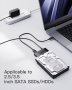USB 3.2 Gen 2 SATA адаптер за 2,5/3,5 инча SSD/HDD с двупосочен трансфер, UA1006, снимка 6