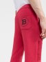 BALMAIN Red Ribbed Panel Logo Print Мъжко Долнище Анцуг size S и M, снимка 6