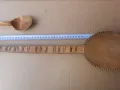 Огромна дървена лъжица , черпак , лъжици - 2 броя, снимка 3