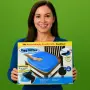 Ортопедична гел възглавница за стол Egg sitter, снимка 1