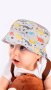 Мека бебе шапка за момче с периферия, снимка 1 - Бебешки шапки - 41138237