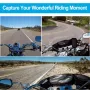 TELESIN Стойка за мотоциклетна каска GoPro mount монтаж държач без лепене за екшън камера , снимка 7