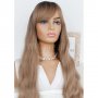 Дълга руса перука на вълни с бретон Бренда, снимка 11