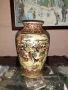 Сатцума Satsuma стара голяма ваза порцелан маркировка, снимка 1