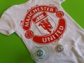 Тениска и боди Манчестър Юнайтед за баща и бебе, снимка 4