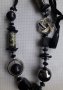 Посребрена фешън Арт огърлица,колие,медальон ,стилни бутикови бижута,комплект, снимка 18