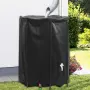 vidaXL Резервоар за вода с кран, сгъваем, 1350 л, PVC, снимка 2