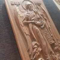 Дърворезба Св. Йоан кръстител, снимка 2 - Подаръци за имен ден - 39158562