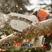 Акумулаторен трион KraftWorld 24V 6aH, снимка 1 - Градинска техника - 41166972