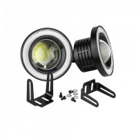 LED халогени тип ангелски очи , 89мм , LED Super Lamp Fog Angel Eyes, снимка 8 - Аксесоари и консумативи - 39208090