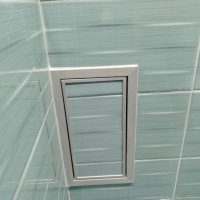 Алуминиева ревизионна вратичка за баня, снимка 2 - Душ кабини и вани - 39853592