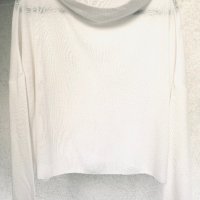 Скъпа блуза кроп  FRILO SWISS MADE, снимка 7 - Блузи с дълъг ръкав и пуловери - 44254144