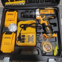 Акумулаторен Винтоверт 24v XR Dewalt с комплект принадлежности , снимка 1 - Куфари с инструменти - 41950043