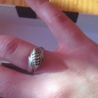 Сребърен пръстен, снимка 2 - Пръстени - 42260791