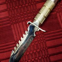 Нож изработка във Военните ни заводи, модел РАМБО - Сафари - Пума, снимка 1 - Ножове - 40981477