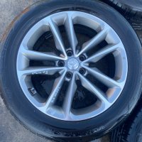 19 цола алуминиеви джанти за Hyundai/Kia 5x114.3, 7.5J, ET49.5 и гуми Hankook 235/55/19, снимка 4 - Гуми и джанти - 41746313