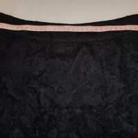 Дамска черна официална поличка с харбали H&M размер S 36 цена 10 лв., снимка 7 - Поли - 42634907