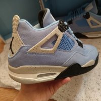 Nike Air Jordan 4 Retro UNC Blue Нови Оригинални Мъжки Обувки Кецове Маратонки Размер 43 Номер 27.5, снимка 1 - Други - 39464588