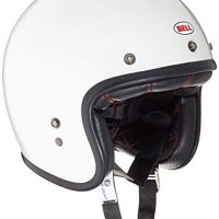 Каска за мотор Bell Helmets Custom 500 Vintage Solid white L, XL, снимка 1 - Аксесоари и консумативи - 36004142