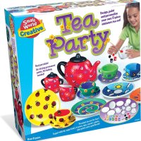 Комплект за рисуване на чаено парти за деца, снимка 1 - Рисуване и оцветяване - 41067909