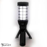 Батерийна лампа със статив ELEDTRIK с 360° работна светлина и функция за фенерче, Германия, снимка 2 - Външни лампи - 41606900