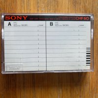 Sony CHF'60, снимка 1 - Аудио касети - 40654959