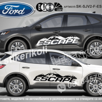 Ford Explorer стикери надписи лепенки фолио SK-SJV2-F-EX, снимка 4 - Аксесоари и консумативи - 44509706