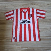Оригинална мъжка тениска Score Draw x Sunderland A.F.C. / Season 96-97 (Home), снимка 1 - Тениски - 40885768