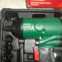 Нов Немски Пневматичен Гайковерт-310Nm-Impact Wrench-Parkside-Пълен Комплект, снимка 1 - Други инструменти - 41318473