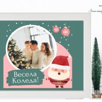 Коледен колаж със снимки и послание, снимка 8 - Декорация за дома - 38805516