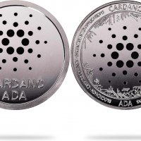 Кардано АДА монета / Cardano ADA Coin ( ADA ) - Silver, снимка 2 - Нумизматика и бонистика - 39115978