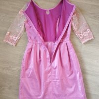 Дамска официална рокля в лилав цвят, снимка 12 - Рокли - 40619819