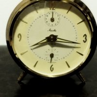 Стар немски будилник, настолен часовник, снимка 1 - Други ценни предмети - 44279244