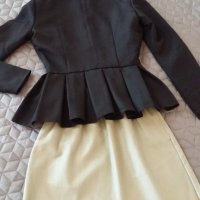 Стилен сет от сако Evis и кожена пола, снимка 13 - Сака - 35849863