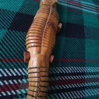 Дървен крокодил 4758 , снимка 15 - Антикварни и старинни предмети - 23981153