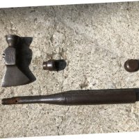 стар военен инструмент"STAHL GESCHMIEDET GEHÄRTET" - GERMANY - WWII, снимка 5 - Антикварни и старинни предмети - 40608575