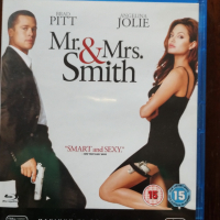 Мистър и мисис Смит - Блу-рей без БГ субтитри, снимка 1 - Blu-Ray филми - 44566655