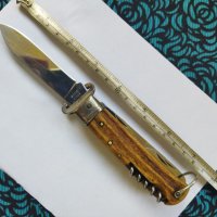Сгъваем Ловджийски нож  VIRGINIA INOX  ITALY  MADE , снимка 2 - Антикварни и старинни предмети - 40784822