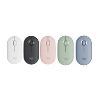 Logitech Pebble M350 USB, Wireless/Bluetooth – Различни цветове, снимка 1 - Клавиатури и мишки - 41376022