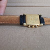 Швейцарски ръчен мъжки часовник "Longines'' хронограф кварц 18 карата , снимка 7 - Мъжки - 40566435