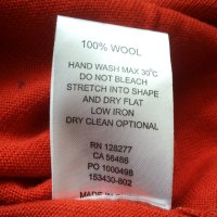Moods of NORWAY Odd R-Neck Knit 100% Merino Wool размер L блуза 100% Мерино вълна - 409, снимка 14 - Блузи - 41388890