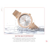 Дамски часовник Naviforce Quartz Watch, Златист / Бял, снимка 6 - Дамски - 40246208
