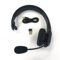 слушалки Bluetooth с микрофон, USB, TECKNET, внос от Германия, снимка 4 - Слушалки, hands-free - 34847302