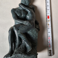 скулптура Целувката на Роден, снимка 3 - Статуетки - 44838926