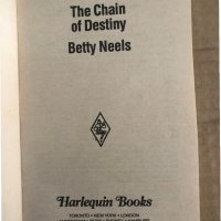 The Chain of Destiny Harlequin Romance - Betty Neels, снимка 2 - Други - 35705132