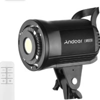 Andoer LM60Bi Преносима LED запълваща светлина за фотография 60W Студийна видео светлина 3000K-5600K, снимка 1 - Светкавици, студийно осветление - 41097702