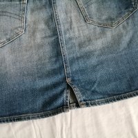 Tommy Hilfiger Denim оригинална дамска къса пола в син цвят р-р S, снимка 16 - Поли - 42317236