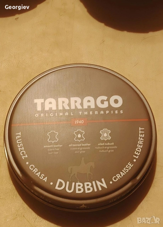 Подхранващ безцветен крем за обувки TARRAGO SPAIN , снимка 1