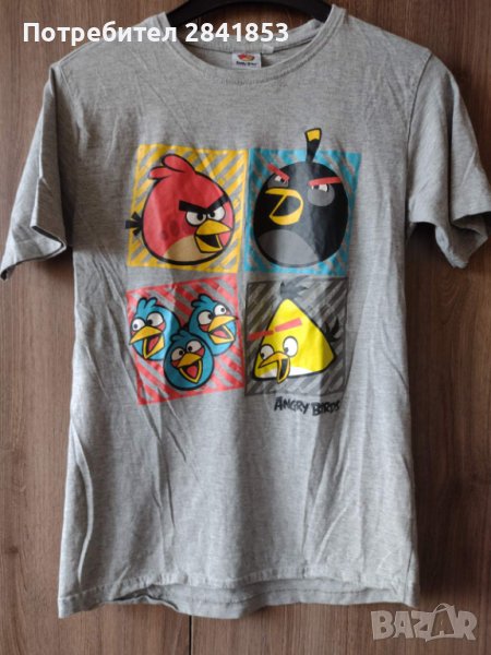 Детска тениска Angry Birds (13-14г.), снимка 1